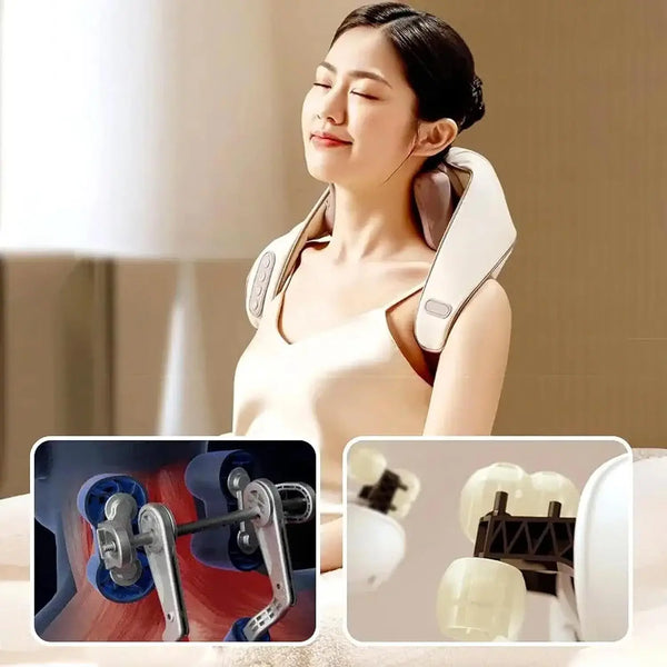 Wireless Electric Deep Tissue 5D Kneading Massage