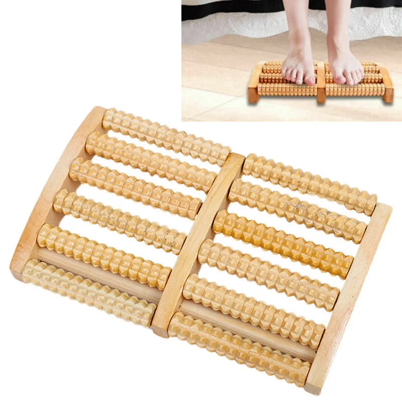 WOODEN FOOT ROLLER