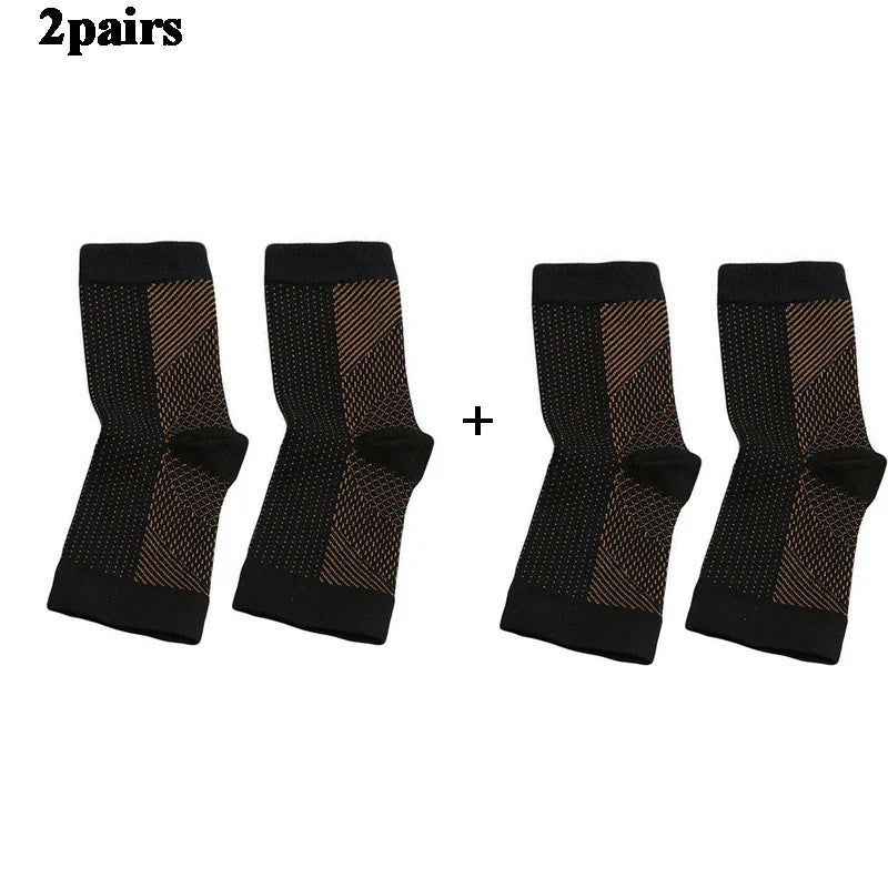 NEUROPATHY COMPRESSION ANKLE SOCKS